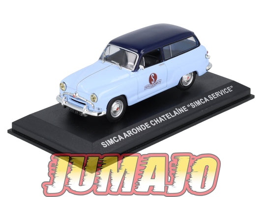 PFR63 1/43 IXO/ALTAYA Camionnettes Antan : SIMCA Aronde Chatelaîne Simca service