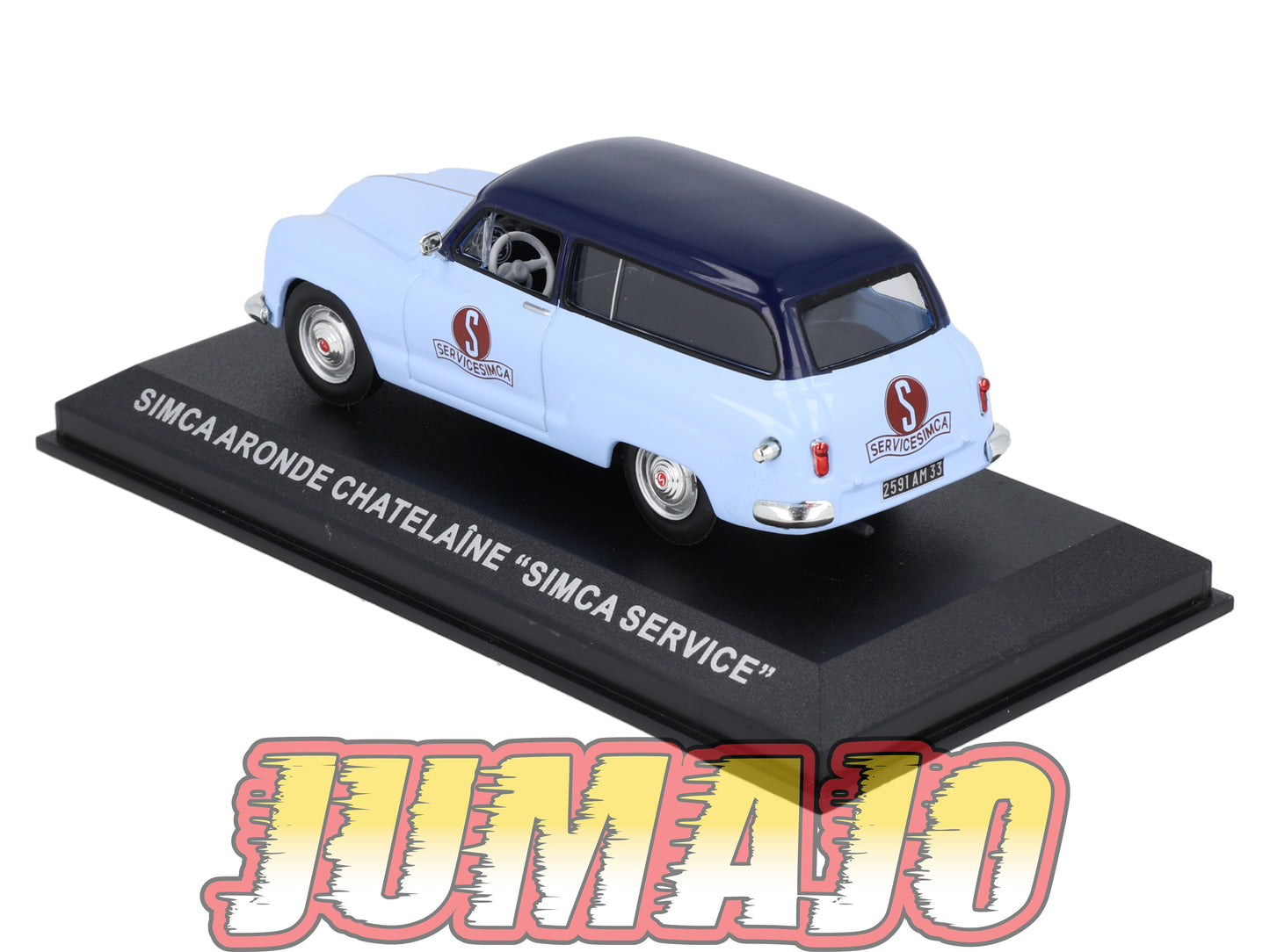 PFR63 1/43 IXO/ALTAYA Camionnettes Antan : SIMCA Aronde Chatelaîne Simca service