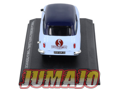 PFR63 1/43 IXO/ALTAYA Camionnettes Antan : SIMCA Aronde Chatelaîne Simca service