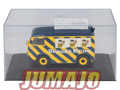 PFR64 1/43 IXO/ALTAYA Camionnettes Antan : CITROEN TUB Biscuits Brun