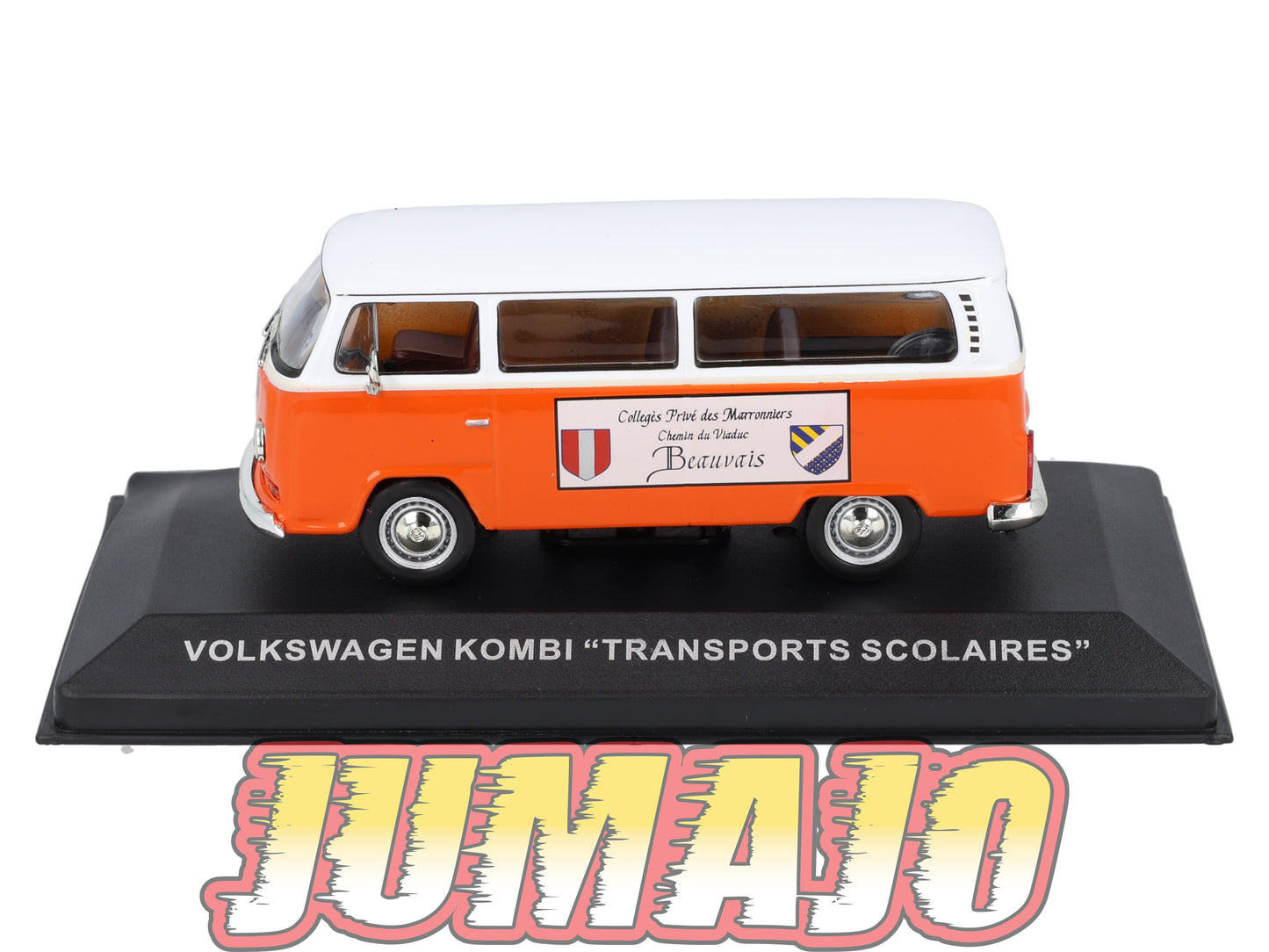 PFR65 1/43 IXO/ALTAYA Camionnettes Antan : VOLKSWAGEN Kombi Transports scolaires