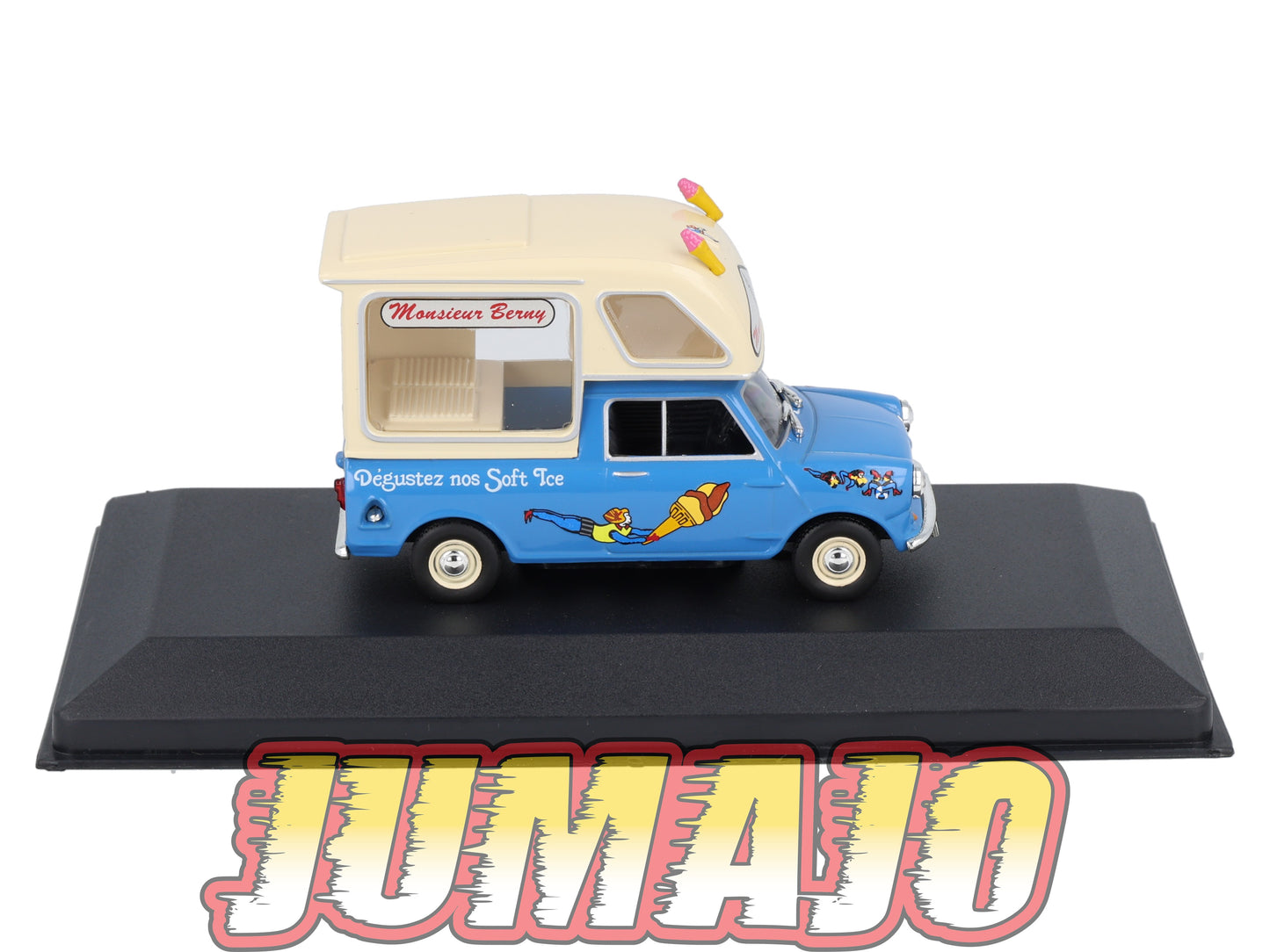 PFR66 1/43 IXO/ALTAYA Camionnettes Antan : AUSTIN Mini Pick Up Marchand De Glaces