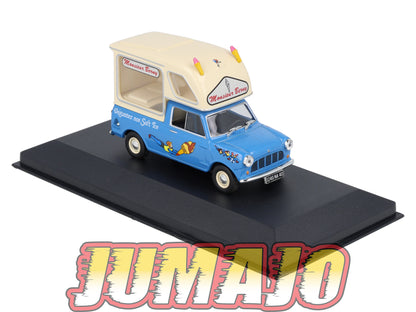 PFR66 1/43 IXO/ALTAYA Camionnettes Antan : AUSTIN Mini Pick Up Marchand De Glaces