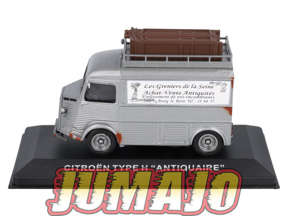 PFR67 1/43 IXO/ALTAYA Camionnettes Antan : CITROËN Type H Antiquaire