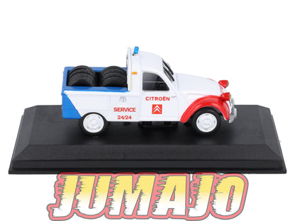 PFR69 1/43 IXO/ALTAYA Camionnettes Antan : CITROEN 2CV Pick-up Citroen service
