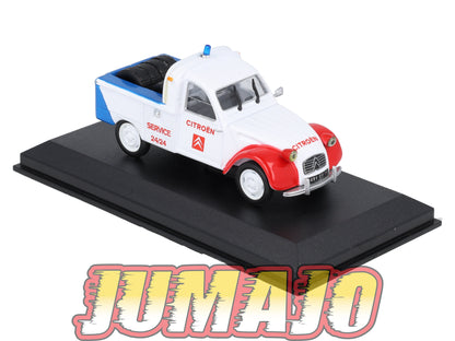 PFR69 1/43 IXO/ALTAYA Camionnettes Antan : CITROEN 2CV Pick-up Citroen service
