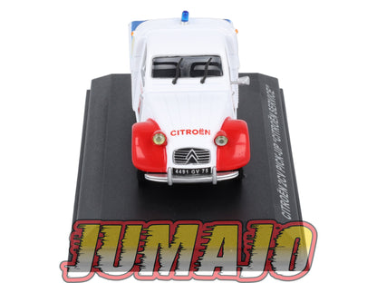 PFR69 1/43 IXO/ALTAYA Camionnettes Antan : CITROEN 2CV Pick-up Citroen service