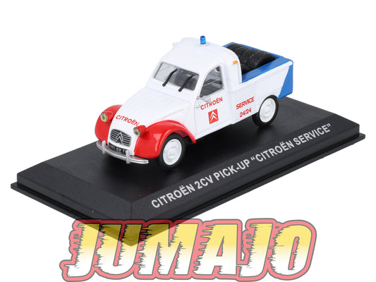 PFR69 1/43 IXO/ALTAYA Camionnettes Antan : CITROEN 2CV Pick-up Citroen service