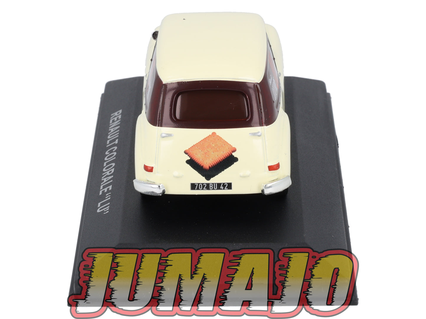 PFR6 Voiture 1/43 Altaya IXO : RENAULT  colorale Biscuits LU