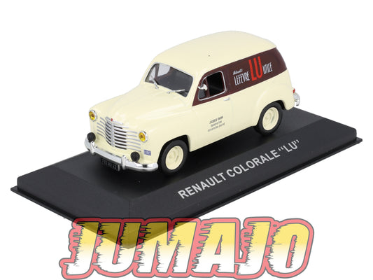 PFR6 Voiture 1/43 Altaya IXO : RENAULT  colorale Biscuits LU