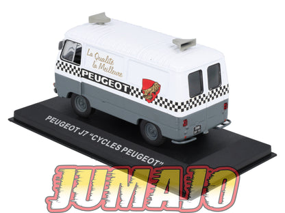 PFR70 1/43 IXO/ALTAYA Camionnettes Antan : PEUGEOT J7 Cycles Peugeot