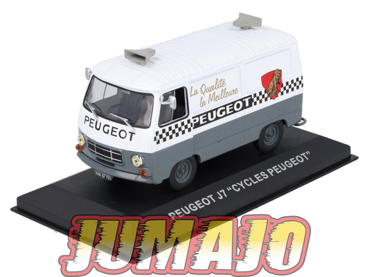 PFR70 1/43 IXO/ALTAYA Camionnettes Antan : PEUGEOT J7 Cycles Peugeot