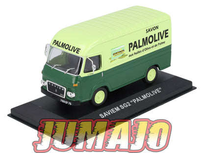 PFR72 1/43 IXO/ALTAYA Camionnettes Antan : SAVIEM SG2 Palmolive