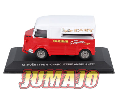 PFR74 1/43 IXO/ALTAYA Camionnettes Antan : CITROEN Type H Charcuterie ambulante