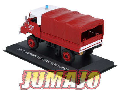 PFR75 1/43 IXO/ALTAYA Camionnettes Antan : UNIC Sumb Service D'incendie Du Loiret