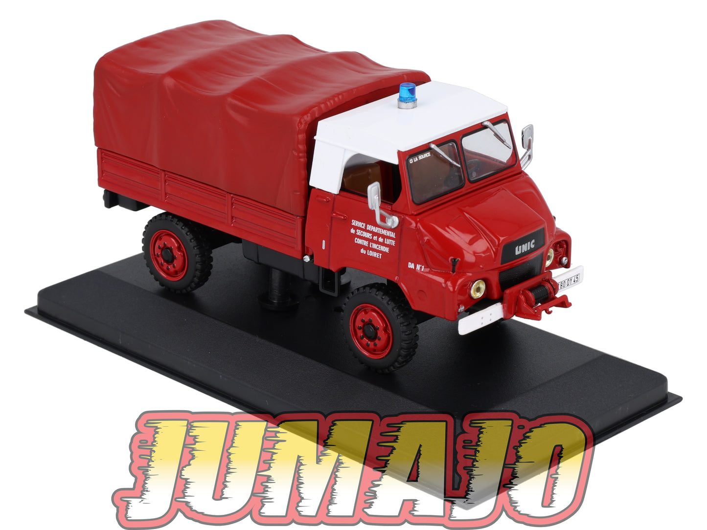 PFR75 1/43 IXO/ALTAYA Camionnettes Antan : UNIC Sumb Service D'incendie Du Loiret