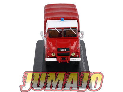 PFR75 1/43 IXO/ALTAYA Camionnettes Antan : UNIC Sumb Service D'incendie Du Loiret