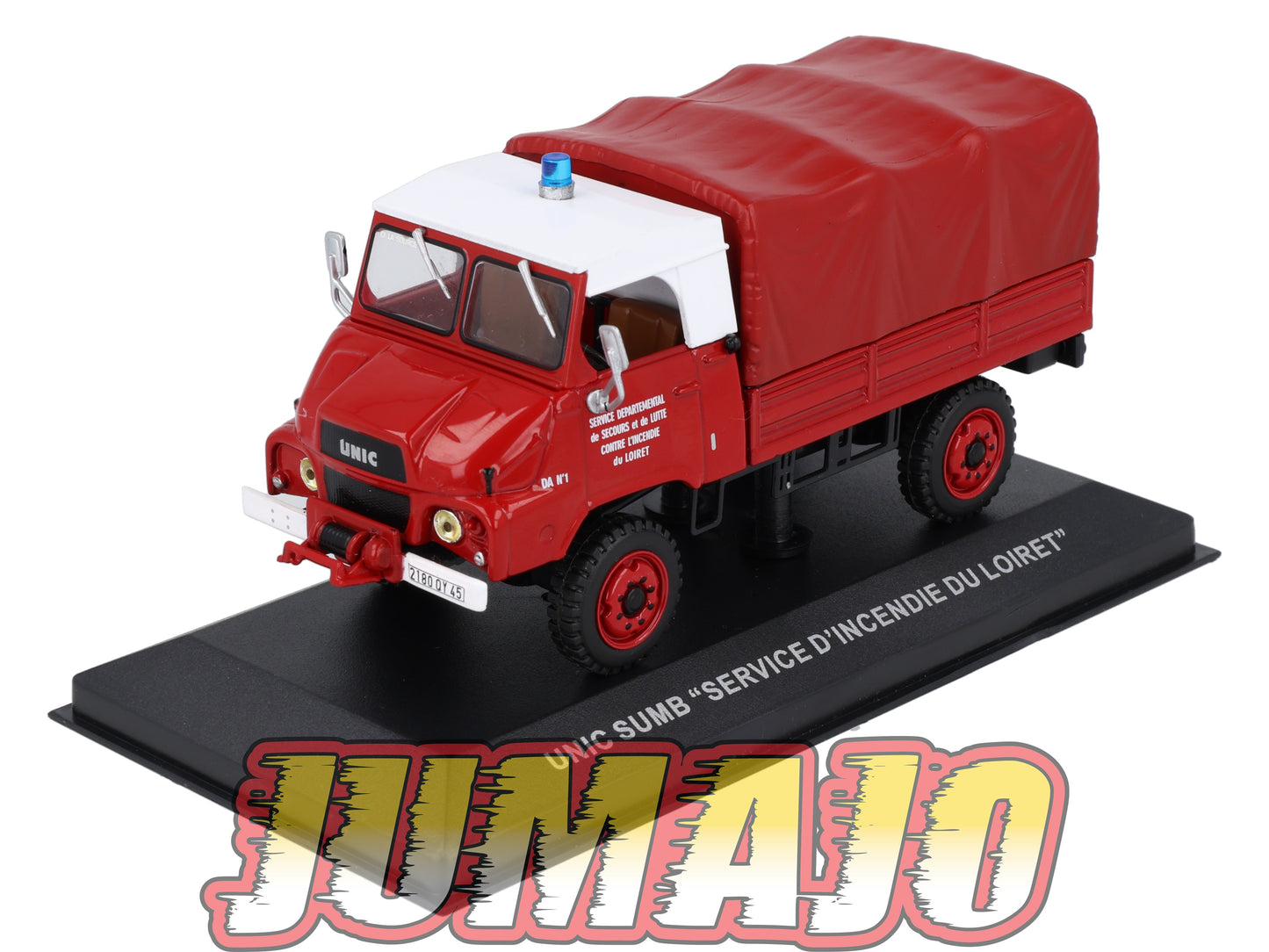 PFR75 1/43 IXO/ALTAYA Camionnettes Antan : UNIC Sumb Service D'incendie Du Loiret