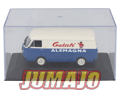PFR76 1/43 IXO/ALTAYA Camionnettes Antan : FIAT 238 Gelati Alemagna