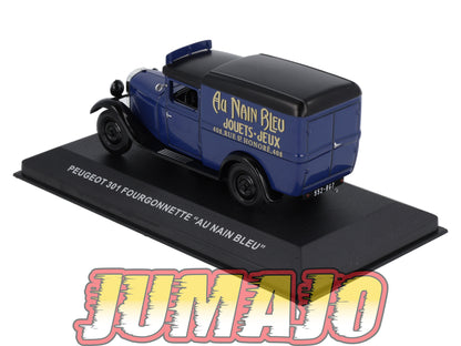 PFR78 1/43 IXO/ALTAYA Camionnettes Antan : PEUGEOT 301 Fourgonnette Au Nain Bleu