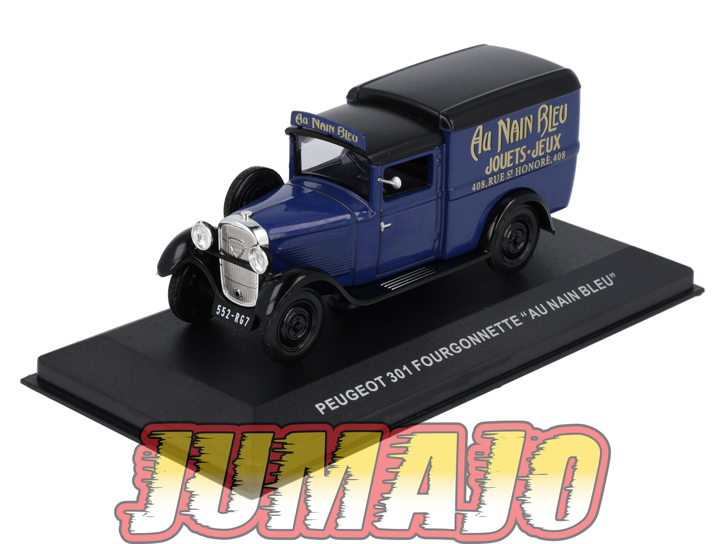 PFR78 1/43 IXO/ALTAYA Camionnettes Antan : PEUGEOT 301 Fourgonnette Au Nain Bleu