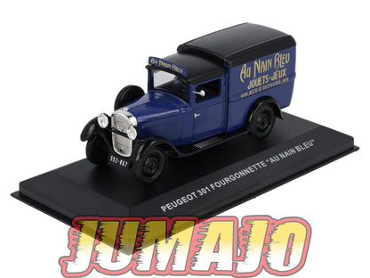 PFR78 1/43 IXO/ALTAYA Camionnettes Antan : PEUGEOT 301 Fourgonnette Au Nain Bleu