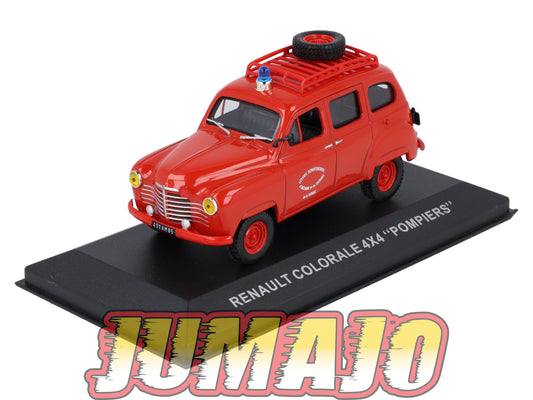PFR801 1/43 IXO/ALTAYA Camionnettes Antan : RENAULT Colorale 4x4 Pompiers