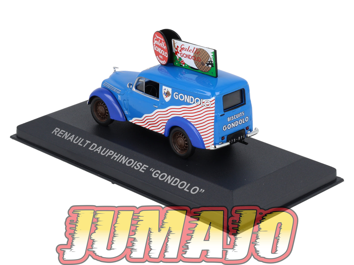 PFR80 1/43 IXO/ALTAYA Camionnettes Antan RENAULT Dauphinoise Gondolo