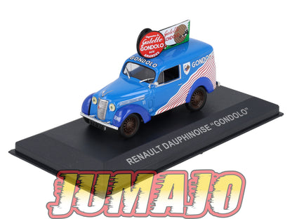 PFR80 1/43 IXO/ALTAYA Camionnettes Antan RENAULT Dauphinoise Gondolo