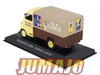 PFR85 1/43 IXO/ALTAYA Camionnettes Antan : PEUGEOT DMA Bâché Super Lavix