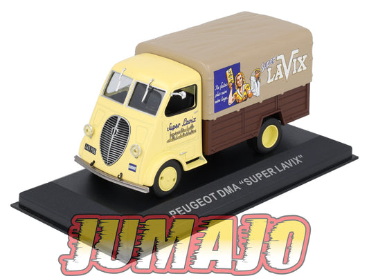 PFR85 1/43 IXO/ALTAYA Camionnettes Antan : PEUGEOT DMA Bâché Super Lavix