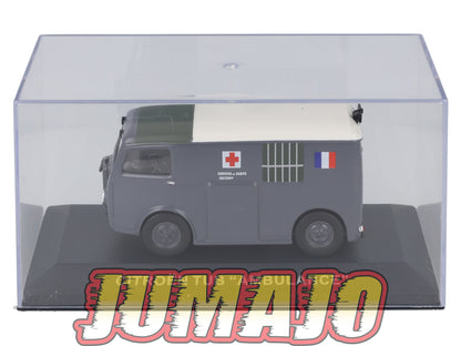 PFR88 1/43 IXO/ALTAYA Camionnettes Antan : CITROEN TUB Ambulance Croix rouge