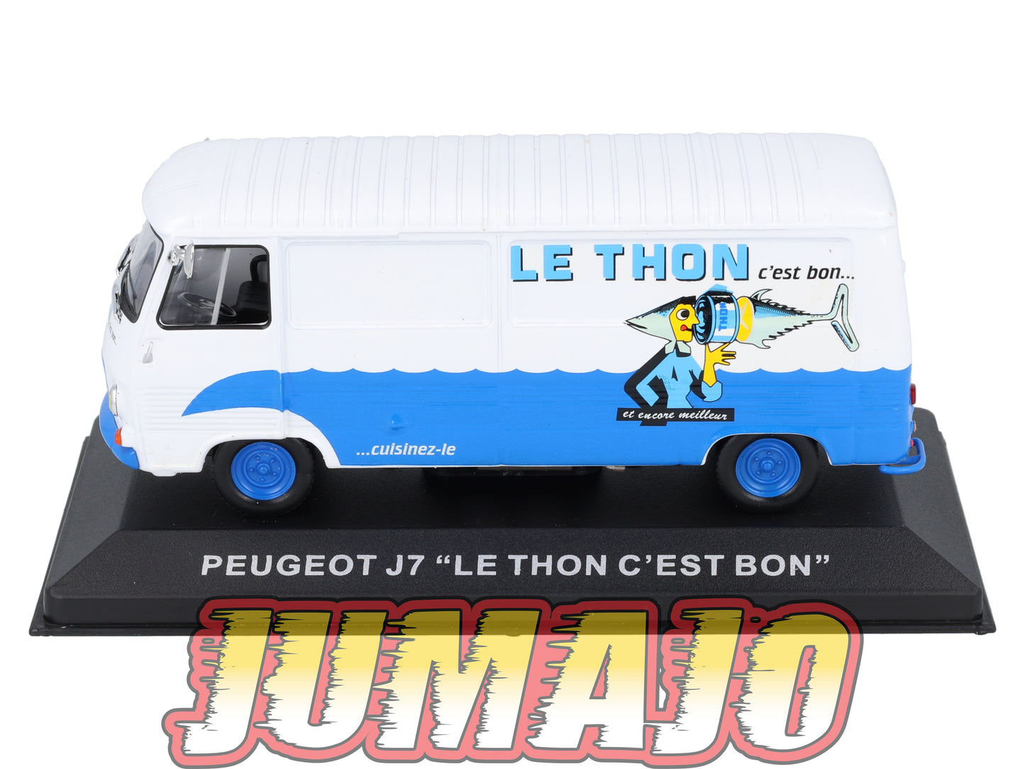 PFR91 1/43 IXO/ALTAYA Camionnettes Antan : PEUGEOT J7 Rallongé Le thon c'est bon