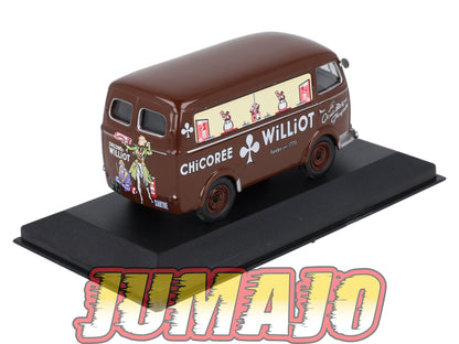 PFR93 1/43 IXO/ALTAYA Camionnettes Antan : PEUGEOT D3A Chicorée Williot