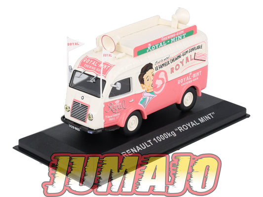 PFR94 1/43 IXO/ALTAYA Camionnettes Antan : RENAULT 1000KG Royal Mint