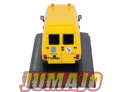 PFR95 1/43 IXO/ALTAYA Camionnettes Antan : PEUGEOT J5 Touring Secours