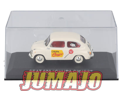 PFR99 1/43 IXO/ALTAYA Camionnettes Antan : SEAT 600 Chupa Chups