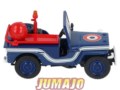 PG10 Voiture 1/43 NOREV Police Gendarmerie : JEEP Willys gendarmerie