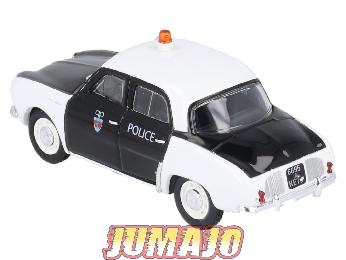 PG19 Voiture 1/43 NOREV Police Gendarmerie : RENAULT Dauphine Police pie