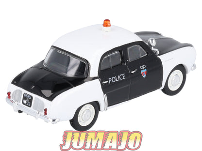 PG19 Voiture 1/43 NOREV Police Gendarmerie : RENAULT Dauphine Police pie