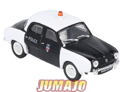 PG19 Voiture 1/43 NOREV Police Gendarmerie : RENAULT Dauphine Police pie