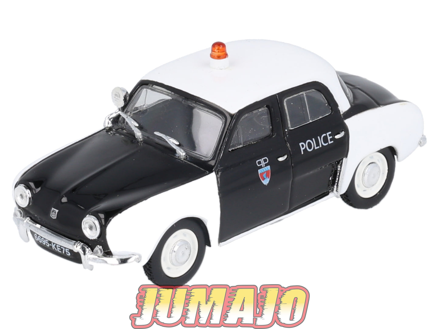 PG19 Voiture 1/43 NOREV Police Gendarmerie : RENAULT Dauphine Police pie