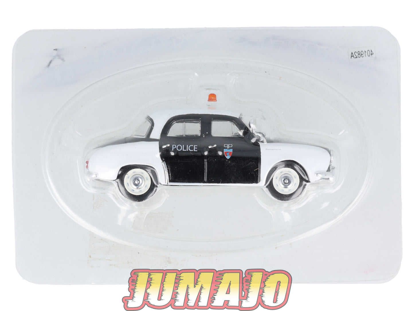 PG19 Voiture 1/43 NOREV Police Gendarmerie : RENAULT Dauphine Police pie