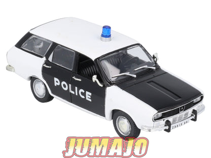 PG66 Voiture 1/43 NOREV Police Gendarmerie : RENAULT 12 break Police Pie