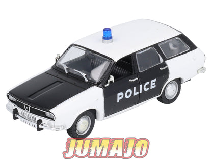 PG66 Voiture 1/43 NOREV Police Gendarmerie : RENAULT 12 break Police Pie