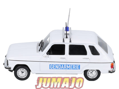 PG68 Voiture 1/43 NOREV Police Gendarmerie : RENAULT 6 Gendarmerie