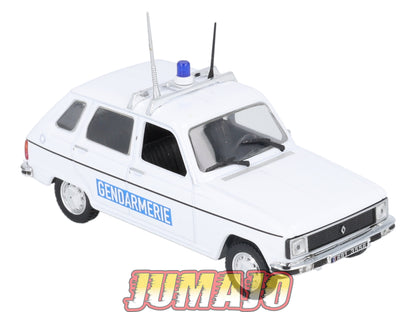 PG68 Voiture 1/43 NOREV Police Gendarmerie : RENAULT 6 Gendarmerie