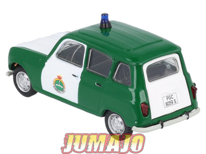 PG77 Voiture 1/43 NOREV Police Gendarmerie : RENAULT R4 Guardia Civil Espagne