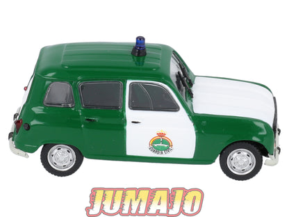 PG77 Voiture 1/43 NOREV Police Gendarmerie : RENAULT R4 Guardia Civil Espagne