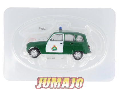 PG77 Voiture 1/43 NOREV Police Gendarmerie : RENAULT R4 Guardia Civil Espagne